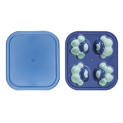 Steel Blue DIY Silicone Molds, Resin Casting Molds, For UV Resin, Epoxy Resin Jewelry Making, Steel Blue, 165x150x30mm