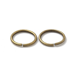 Античная Бронза Железа открыты кольца прыжок, круглые, без кадмия, без никеля и без свинца, античная бронза, 12x1.2 мм, внутренний диаметр: 9.6 мм
