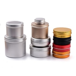 Mixed Color (Defective Closeout Sale) Aluminum Box, for Jewelry Package, Mixed Color, 1.65~3.39x0.69~3.0 inch(4.2~8.6x1.75~7.5cm), Inner Diameter: 34.5~75.5mm