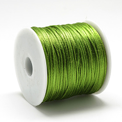 Olive Drab Nylon Thread, Olive Drab, 2.5mm, about 32.81 Yards(30m)/Roll