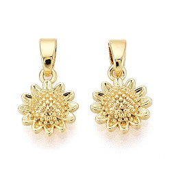 Золотой Текстурированные латунные подвески, , золотые, 11x9x3~3.5 мм, отверстие : 5x2~2.5 мм