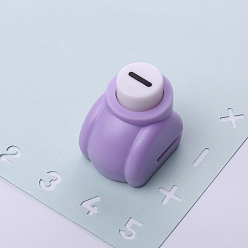 Symbol Mini Plastic Craft Punch for Scrapbooking & Paper Crafts, Paper Shapers, Subtraction Sign, Sign Pattern, 30x25x33mm