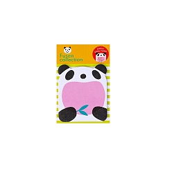 Panda 20 Sheets Cute Animal Pad Sticky Notes, Sticker Tabs, for Office School Reading, Panda, 50mm