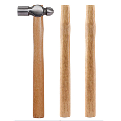 BurlyWood Wooden Hammer, with Wood Handle, BurlyWood, 11 inch(28cm)