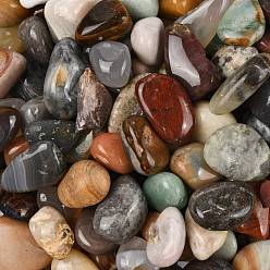 Природный Драгоценный Камень Бусины из натурального смешанного драгоценного камня, без отверстия , самородки, 16~20 мм