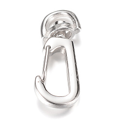 Stainless Steel Color 304 Stainless Steel Swivel Clasps, Stainless Steel Color, 36x14x7mm, Hole: 5x7mm