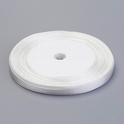 Белый Атласная лента для украшения венчания, молочно-белый, 25yards / рулон (22.86 м / рулон)