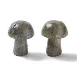 Лабрадорита Натуральный камень лабрадорит гуаша, инструмент для массажа со скребком гуа ша, для спа расслабляющий медитационный массаж, грибовидный, 20~21x15~15.5 мм