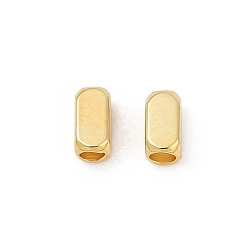 Real 14K Gold Filled Латунные бусины, прямоугольные, real 14 k золото заполнено, 4x2x2 мм, отверстие : 1.2 мм