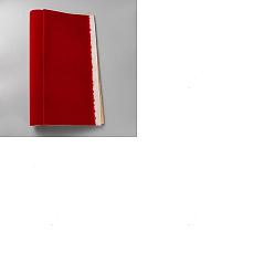 (123L) Белый крем непрозрачный блеск 1поликарбонатная флокированная ткань самоклеящаяся ткань, для ювелирных изделий из ткани для рукоделия и изготовления поделок, прямоугольные, огнеупорный кирпич, 1540x400x1 мм