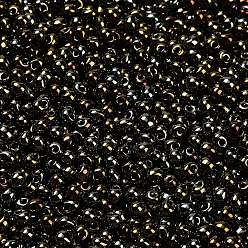 (DP458) Metallic Brown Iris Миюки 3.4мм капельные бусины, японский бисер, Ирис, (dp458) металлический коричневый ирис, 3.4x3 мм, отверстие : 0.65 мм, Около 180 шт / 10 г