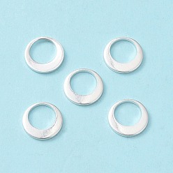 Серебро 304 прелести нержавеющей стали, кольцо, серебряные, 10x1 мм