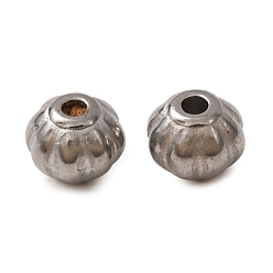 Edelstahl Farbe 304 Edelstahlkugeln, Laterne, Edelstahl Farbe, 3.5x3 mm, Bohrung: 1 mm