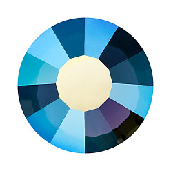 30340 200 Montana AB Камни preciosa® crystal hotfix с плоской основой, чешский хрусталь, круглый(438 11 612 шатон роза вива 12 ®), 30340 200 монтана аб, ss 16 (3.8~4 мм)