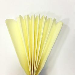 Champagne Yellow Paper Flower Balls, For Wedding Decoration, Party Supplies, Champagne Yellow, 30cm