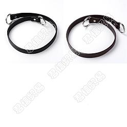 Платина 2 шт 2 цвета ручки для сумок из искусственной кожи, с пружинными застежками из сплава, для замены ремней для мешков, разноцветные, 67.5x1.85x0.4 см, 1 шт / цвет