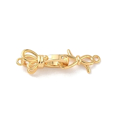 Plaqué 18K Or Véritable 925 fermoirs pliables en argent sterling, fleur, crémaillère plaquage, plaqué longue durée, réel 18 k plaqué or, 24mm, Trou: 1mm
