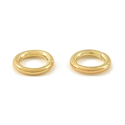Real 18K Gold Plated SHEGRACE Brass Open Jump Rings, Round, Long-Lasting Plated, Cadmium Free & Nickel Free & Lead Free, Real 18K Gold Plated, 20 Gauge, 5x0.8mm, Inner Diameter: 3.5mm, about: 470pcs/bag