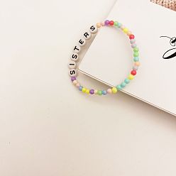 Style 2 Colorful Beaded Bracelet for Kids - Devil's Eye Bohemian DIY Handmade Mi Band 4 Strap
