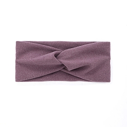 Серо-розавый Тканевые резинки для волос, резинки для волос для женщин девочек, увядшая роза, 220x100 мм