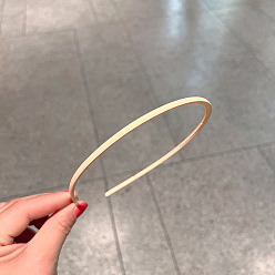 Фора Пластиковые ленты для волос, резинки для волос для женщин девочек, оранжевые, 120 мм