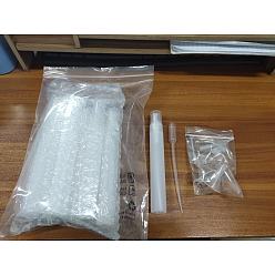 Прозрачный DIY Kit, с пластиковым распылителем, пластиковая воронка, пипетки капельницы и пластиковый насос, прозрачные, 16.2 см, Емкость: 30 мл