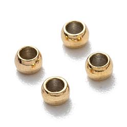 Золотой Ионное покрытие (ip) 202 упоры из нержавеющей стали, круглые, золотые, 2x1.5 мм, отверстие : 1 мм
