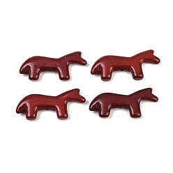 Темно-Красный Синтетические бирюзовые бусины, лошадь, окрашенные, темно-красный, 12.5~13x28.5~29x4~4.5 мм, отверстие : 1.2 мм