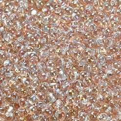 (DP3640) Миюки 3.4мм капельные бусины, японский бисер, причудливая подкладка мягкая, (дп3640), 3.4x3 мм, отверстие : 0.65 мм, Около 900 шт / 50 г