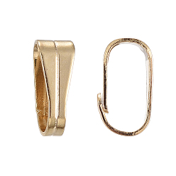 Настоящее золото 18K 304 из нержавеющей стали оснастки на поруки, реальный 18 k позолоченный, 6x3x2.2 мм, 5.5x2.5 мм внутренним диаметром