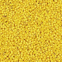 (DB2284) Matte Opaque Glazed Pineapple Бусины miyuki delica, цилиндр, японский бисер, 11/0, (db2284) матовый непрозрачный глазированный ананас, 1.3x1.6 мм, отверстие : 0.8 мм, Около 100000 шт / 500 г