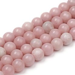 Pink Opal Natural Pink Opal Beads Strands, Round, 10mm, Hole: 1.2mm, about 39pcs/Strand, 15.16 inch(38.5cm)
