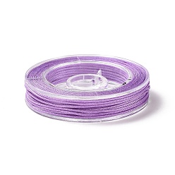 Plum Nylon Thread for Jewelry Making, Plum, 0.8mm, about 7~9m/roll