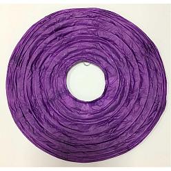 Purple Paper Ball Lantern, Round, Purple, 20cm