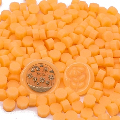 Orange Sealing Wax Particles, for Retro Seal Stamp, Octagon, Orange, Packing: 125x90mm