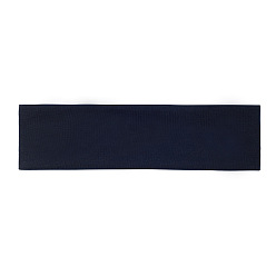 Midnight Blue Cotton Yoga Slastic Headband, Sports Fitness Headband, Midnight Blue, 60x220mm