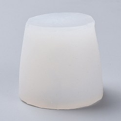 Прозрачный Формы для свечей в форме тюльпанов, пищевые силиконовые формы, для домашнего мыла из пчелиного воска, прозрачные, 49x43 мм