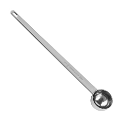 Нержавеющая Сталь Цвет Не тускнеют 201 мерные ложки из нержавеющей стали, инструмент для выпечки, цвет нержавеющей стали, 237x35x26 мм, емкость: 15 мл (0.51 жидких унций)