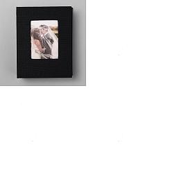 Черный 12шт. 6дюймовые фотоальбомы из полипропилена, с 26 внутренними страницами, прямоугольные, чёрные, 165x130x35 мм