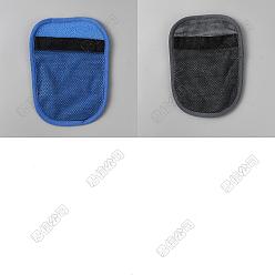 (52) Непрозрачная лаванда 2шт. 2 цвета бархатные перчатки для удаления песка, разноцветные, 205x148x4 мм, 1 шт / цвет