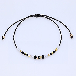 10 Miyuki Crystal Beaded Bracelet - Original European Style Handmade Design