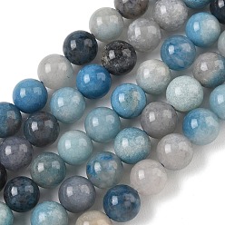 Trolleite Natural Trolleite Beads Strands, Smooth Round, 8~8.5mm, Hole: 0.8mm, about 48pcs/strand, 15.63''(39.7cm)