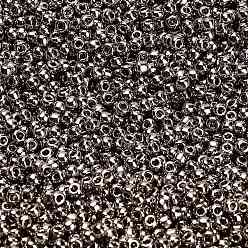 (711) Tarnished Silver Metallic Тохо 11/0 круглые бусины, японский бисер, никелирование, (711) потускневший серебристый металлик, 2.2 мм, отверстие : 0.8 мм, Около 5555 шт / 50 г
