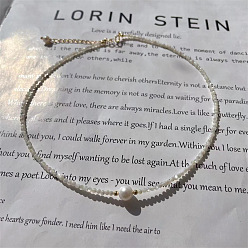 Белый 3мм ожерелья-чокеры с жемчужными бусинами, круглые жемчужные подвески для женщин, белые