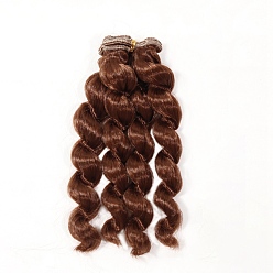 Peru Imitated Mohair Long Curly Hairstyle Doll Wig Hair, for DIY Girl BJD Makings Accessories, Peru, 5.91~39.37 inch(150~1000mm)