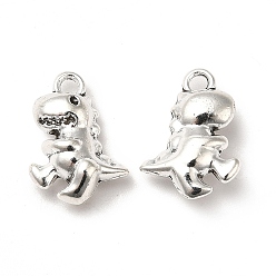 Античное Серебро Сплавочные подвески тибетского стиля, динозавр прелести, античное серебро, 16x12x5 мм, отверстие : 1.6 мм, Около 556 шт / 1000 г