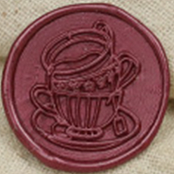 Коричневый Частицы сургуча, для ретро печать печать, восьмиугольник, коричневые, размер бутылки: 40x34 мм, о 45шт / бутылка