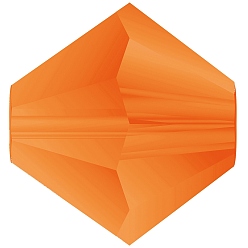 90310 840 Sun Matt Хрустальные бусины preciosa®, чешский хрусталь, биконус(451 69 302 рондель), 90310 840 матовый, солнечный, 3 мм, отверстие : 0.8 мм