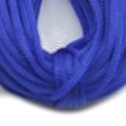 Royal Blue Polyester Hollow Yarn for Crocheting, Ice Linen Silk Hand Knitting Light Body Yarn, Summer Sun Hat Yarn for DIY Cool Hat Shoes Bag Cushion, Royal Blue, 1mm, about 54.68 Yards(50m)/Skein
