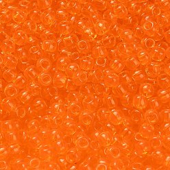 (10B) Transparent Hyacinth Тохо 8/0 круглые бусины, японский бисер, (10 б) прозрачный гиацинт, 3 мм, отверстие : 1 мм, Около 1111 шт / 50 г